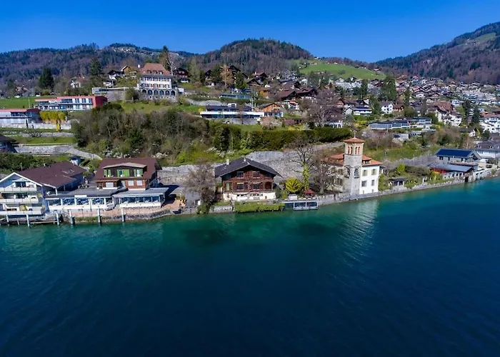 Traumwohnung Direkt Am Thunersee * 오베르호펜