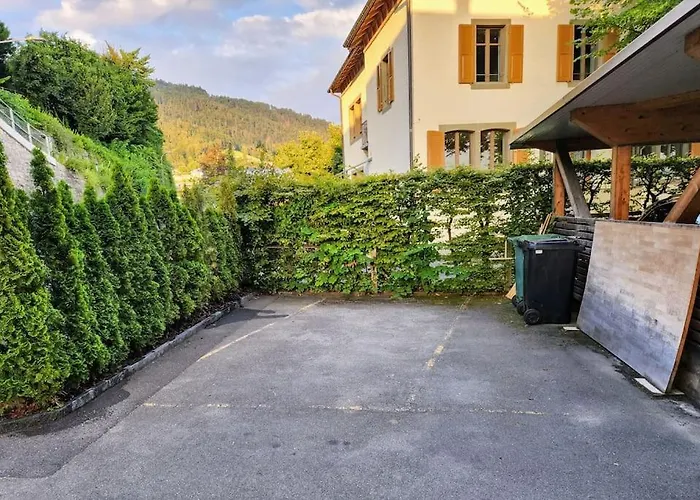 Traumwohnung Direkt Am Thunersee 아파트 오베르호펜