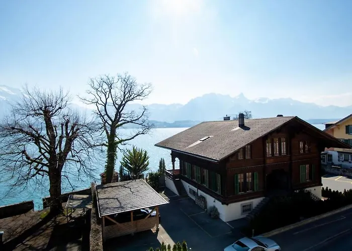 Traumwohnung Direkt Am Thunersee 아파트