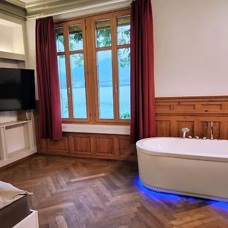 Traumwohnung Direkt Am Thunersee Oberhofen